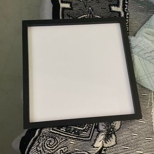 Whiteboard with a black boarder